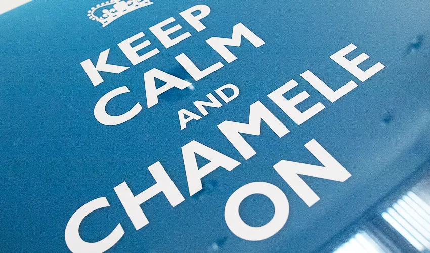 Keep calm and Chameleon