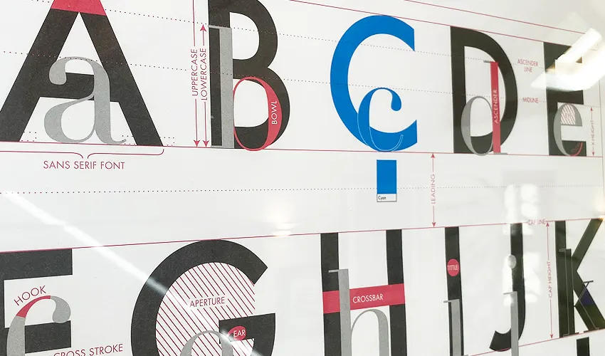 Image of a typographic poster
