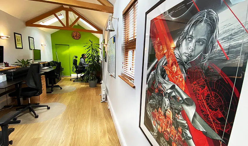 Image of web design studio